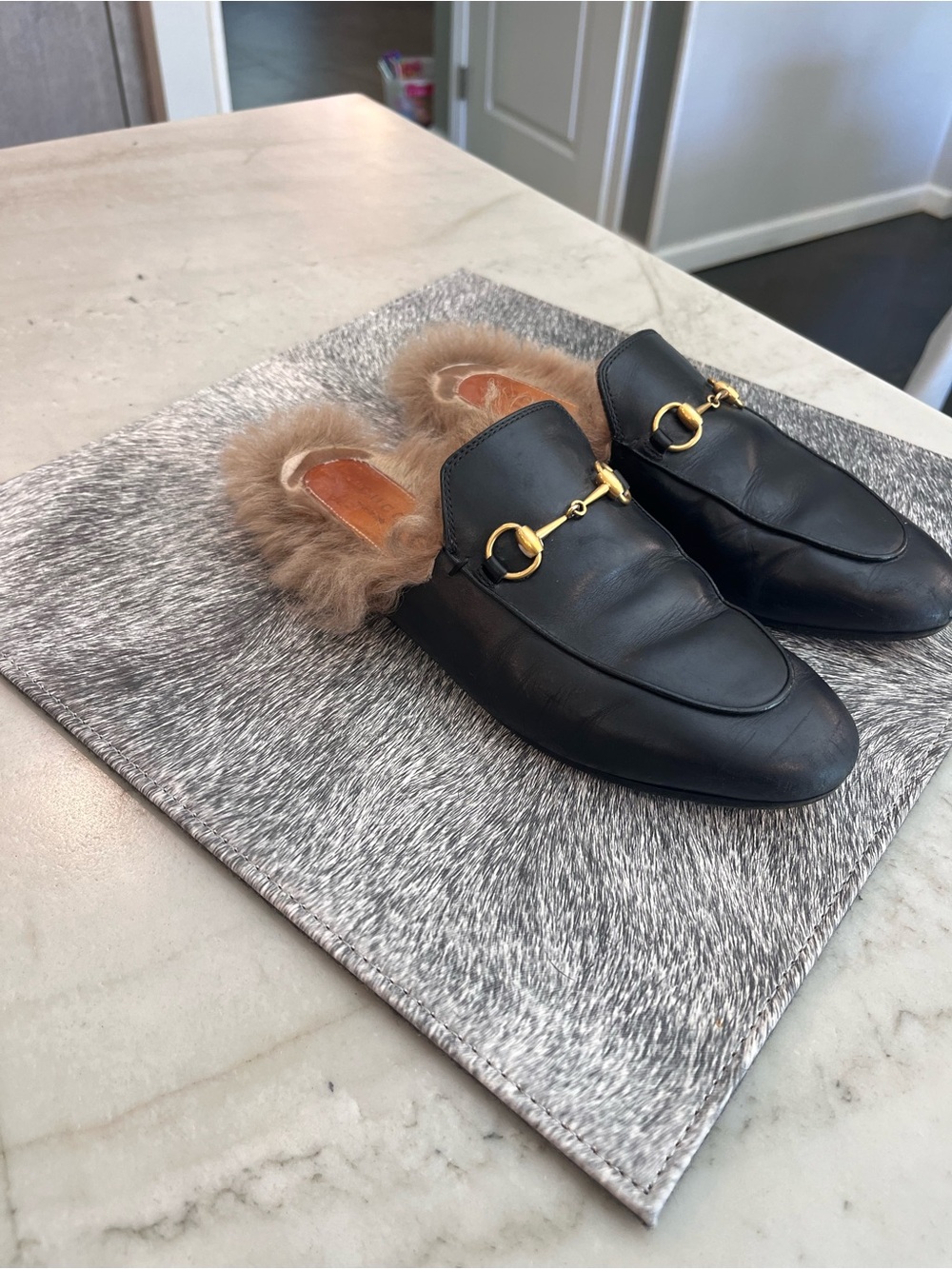 Gucci fur slides - Picture 2 of 4